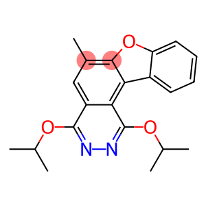 1,4-Di(isopropyloxy)-6-methyl-2,3-diaza-7-oxa-7H-benzo[c]fluorene