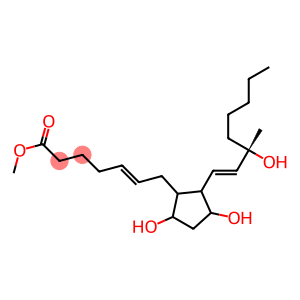 7-[3,5-Dihydroxy-2-[(S)-3-hydroxy-3-methyl-1-octenyl]cyclopentyl]-5-heptenoic acid methyl ester