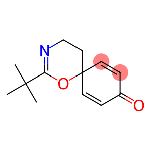 4',5'-Dihydro-2'-tert-butylspiro[cyclohexa-2,5-diene-1,6'-[6H-1,3]oxazin]-4-one