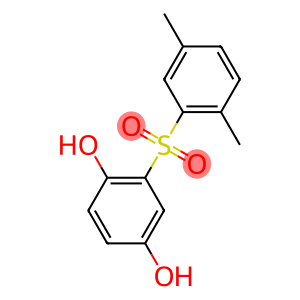 2,5-Dihydroxy-2',5'-dimethyl[sulfonylbisbenzene]