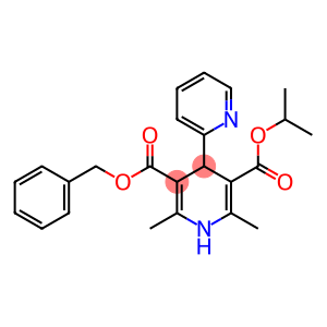 1,4-Dihydro-2,6-dimethyl-4-(2-pyridinyl)pyridine-3,5-dicarboxylic acid 3-benzyl 5-isopropyl ester