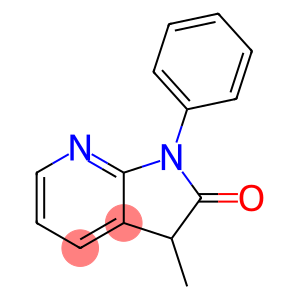 1,3-Dihydro-3-methyl-1-phenyl-2H-pyrrolo[2,3-b]pyridin-2-one