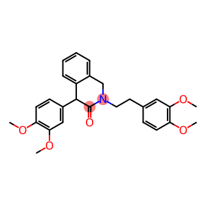 1,4-Dihydro-2-[2-(3,4-dimethoxyphenyl)ethyl]-4-(3,4-dimethoxyphenyl)isoquinolin-3(2H)-one