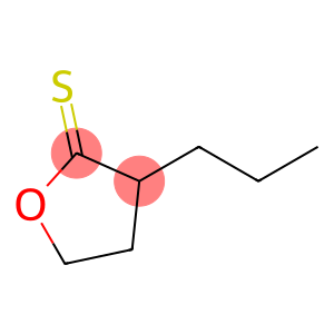 4,5-Dihydro-3-propyl-2(3H)-furanthione