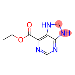 8,9-Dihydro-7H-purine-6-carboxylic acid ethyl ester