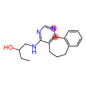 6,7-Dihydro-4-(2-hydroxybutylamino)-5H-benzo[6,7]cyclohepta[1,2-d]pyrimidine