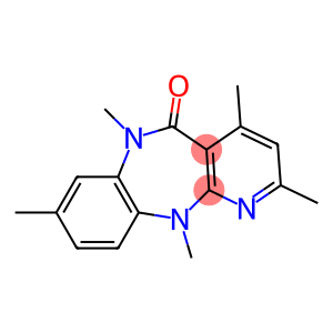 6,11-Dihydro-2,4,6,8,11-pentamethyl-5H-pyrido[2,3-b][1,5]benzodiazepin-5-one