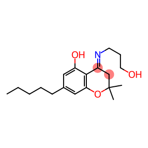 3,4-Dihydro-2,2-dimethyl-4-[3-hydroxypropylimino]-7-pentyl-2H-1-benzopyran-5-ol