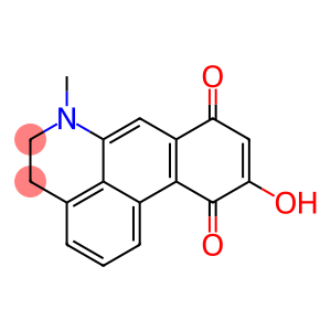 5,6-Dihydro-10-hydroxy-6-methyl-4H-dibenzo[de,g]quinoline-8,11-dione