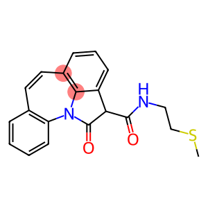 1,2-Dihydro-1-oxo-N-(2-methylthioethyl)indolo[1,7-ab][1]benzazepine-2-carboxamide