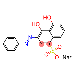 4,5-Dihydroxy-3-(phenylazo)naphthalene-1-sulfonic acid sodium salt