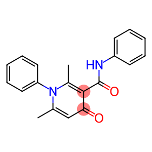 1,4-Dihydro-4-oxo-2,6-dimethyl-N,1-diphenylnicotinamide