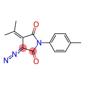 Dihydro-1-(4-methylphenyl)-3-diazo-4-(1-methylethylidene)-1H-pyrrole-2,5-dione