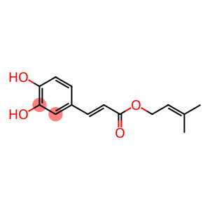 3-(3,4-Dihydroxyphenyl)propenoic acid 3-methyl-2-butenyl ester