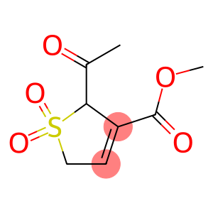 2,5-Dihydro-2-acetyl-3-methoxycarbonylthiophene 1,1-dioxide