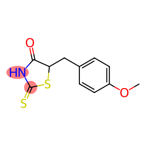 Dihydro-2-thioxo-5-(4-methoxybenzyl)thiazol-4(5H)-one