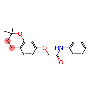 3,4-Dihydro-2,2-dimethyl-7-[N-(phenyl)carbamoylmethoxy]-2H-1-benzopyran