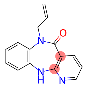 6,11-Dihydro-6-(2-propenyl)-5H-pyrido[2,3-b][1,5]benzodiazepin-5-one