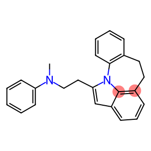 6,7-Dihydro-N-methyl-N-(phenyl)-indolo[1,7-ab][1]benzazepine-1-ethanamine