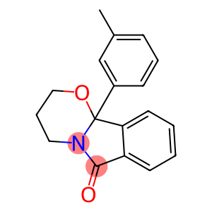 3,4-Dihydro-10b-(3-methylphenyl)-2H-[1,3]oxazino[2,3-a]isoindol-6(10bH)-one