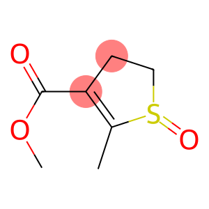 4,5-Dihydro-2-methyl-3-(methoxycarbonyl)thiophene 1-oxide