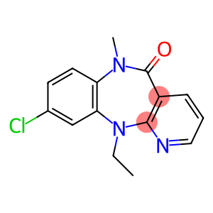 6,11-Dihydro-9-chloro-11-ethyl-6-methyl-5H-pyrido[2,3-b][1,5]benzodiazepin-5-one