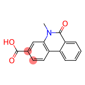 5,6-Dihydro-5-methyl-6-oxophenanthridine-3-carboxylic acid