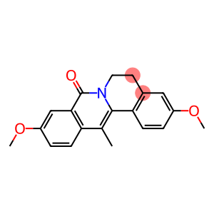 5,6-Dihydro-3,10-dimethoxy-13-methyl-8H-dibenzo[a,g]quinolizin-8-one