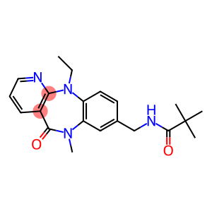 6,11-Dihydro-8-pivaloylaminomethyl-11-ethyl-6-methyl-5H-pyrido[2,3-b][1,5]benzodiazepin-5-one