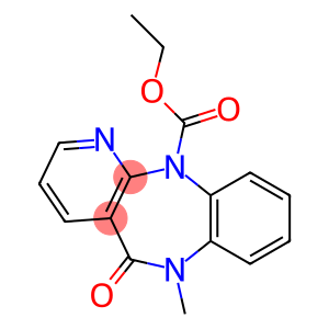 5,6-Dihydro-6-methyl-5-oxo-11H-pyrido[2,3-b][1,5]benzodiazepine-11-carboxylic acid ethyl ester