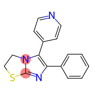 2,3-Dihydro-6-phenyl-5-(4-pyridyl)imidazo[2,1-b]thiazole