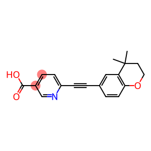 6-[[(3,4-Dihydro-4,4-dimethyl-2H-1-benzopyran)-6-yl]ethynyl]nicotinic acid