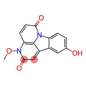 2,3-Dihydro-10-hydroxy-3-methoxy-6H-indolo[3,2,1-de][1,5]naphthyridine-2,6-dione