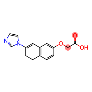 [[5,6-Dihydro-7-(1H-imidazol-1-yl)naphthalen]-2-yloxy]acetic acid