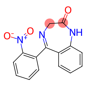 1,3-Dihydro-5-(2-nitrophenyl)-2H-1,4-benzodiazepin-2-one