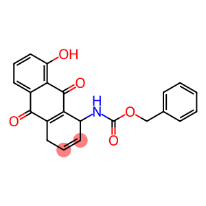 1,4-Dihydro-1-(benzyloxycarbonylamino)-8-hydroxy-9,10-anthraquinone