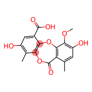 3,8-Dihydroxy-4-methoxy-1,9-dimethyl-11-oxo-11H-dibenzo[b,e][1,4]dioxepin-6-carboxylic acid