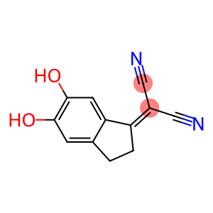 [(2,3-Dihydro-5,6-dihydroxy-1H-inden)-1-ylidene]malononitrile