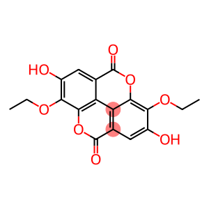 2,7-Dihydroxy-3,8-diethoxy[1]benzopyrano[5,4,3-cde][1]benzopyran-5,10-dione