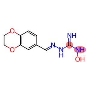 1-[[[(2,3-Dihydro-1,4-benzodioxin)-6-yl]methylene]amino]-3-hydroxyguanidine