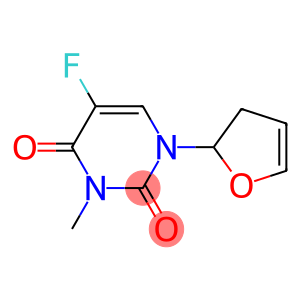 1-(2,3-Dihydrofuran-2-yl)-5-fluoro-3-methyluracil