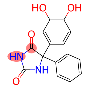 5-(3,4-Dihydroxy-1,5-cyclohexadienyl)-5-phenyl-2,4-imidazolidinedione