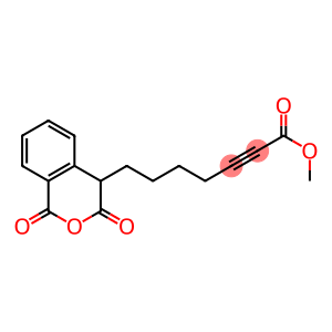 7-[(3,4-Dihydro-1,3-dioxo-1H-2-benzopyran)-4-yl]-2-heptynoic acid methyl ester