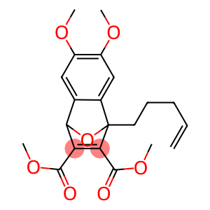 1,4-Dihydro-1-(4-pentenyl)-6,7-dimethoxy-1,4-epoxynaphthalene-2,3-dicarboxylic acid dimethyl ester