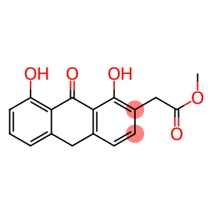 1,8-Dihydroxy-9,10-dihydro-9-oxoanthracene-2-acetic acid methyl ester