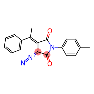 Dihydro-1-(4-methylphenyl)-3-diazo-4-(1-phenylethylidene)-1H-pyrrole-2,5-dione