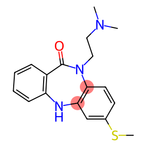 10,11-Dihydro-10-[2-(dimethylamino)ethyl]-7-methylthio-5H-dibenzo[b,e][1,4]diazepin-11-one