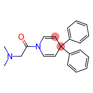 1,4-Dihydro-4,4-diphenyl-1-(dimethylaminoacetyl)pyridine