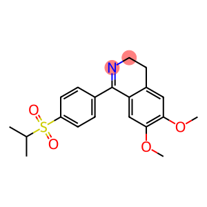 3,4-Dihydro-6,7-dimethoxy-1-[p-(isopropylsulfonyl)phenyl]isoquinoline