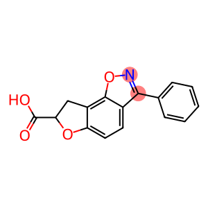 7,8-Dihydro-3-phenylfuro[2,3-g][1,2]benzisoxazole-7-carboxylic acid